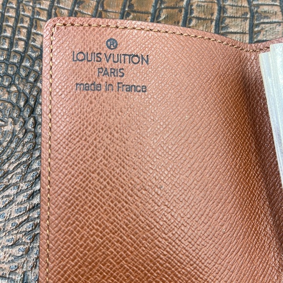 Vintage Louis Vuitton Unisex Monogram Canvas & Leather Accordion Card 💳 Holder - Picture 8 of 10